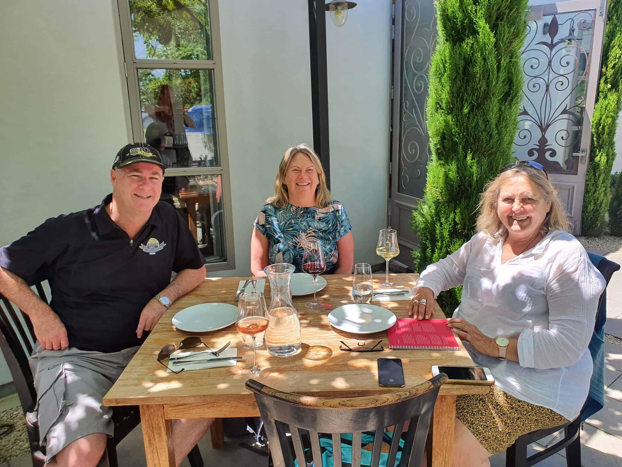 Lunch and wine tastings in Martinborough